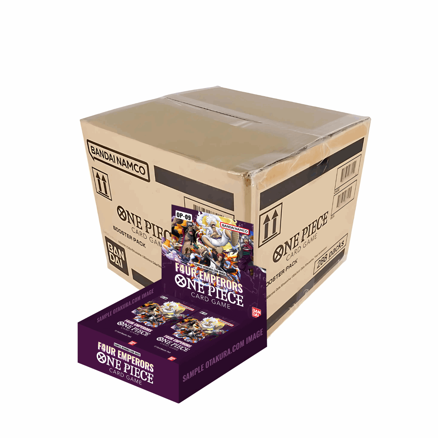 TCG Four Emperors CASE Booster Box OP-09 (EN)