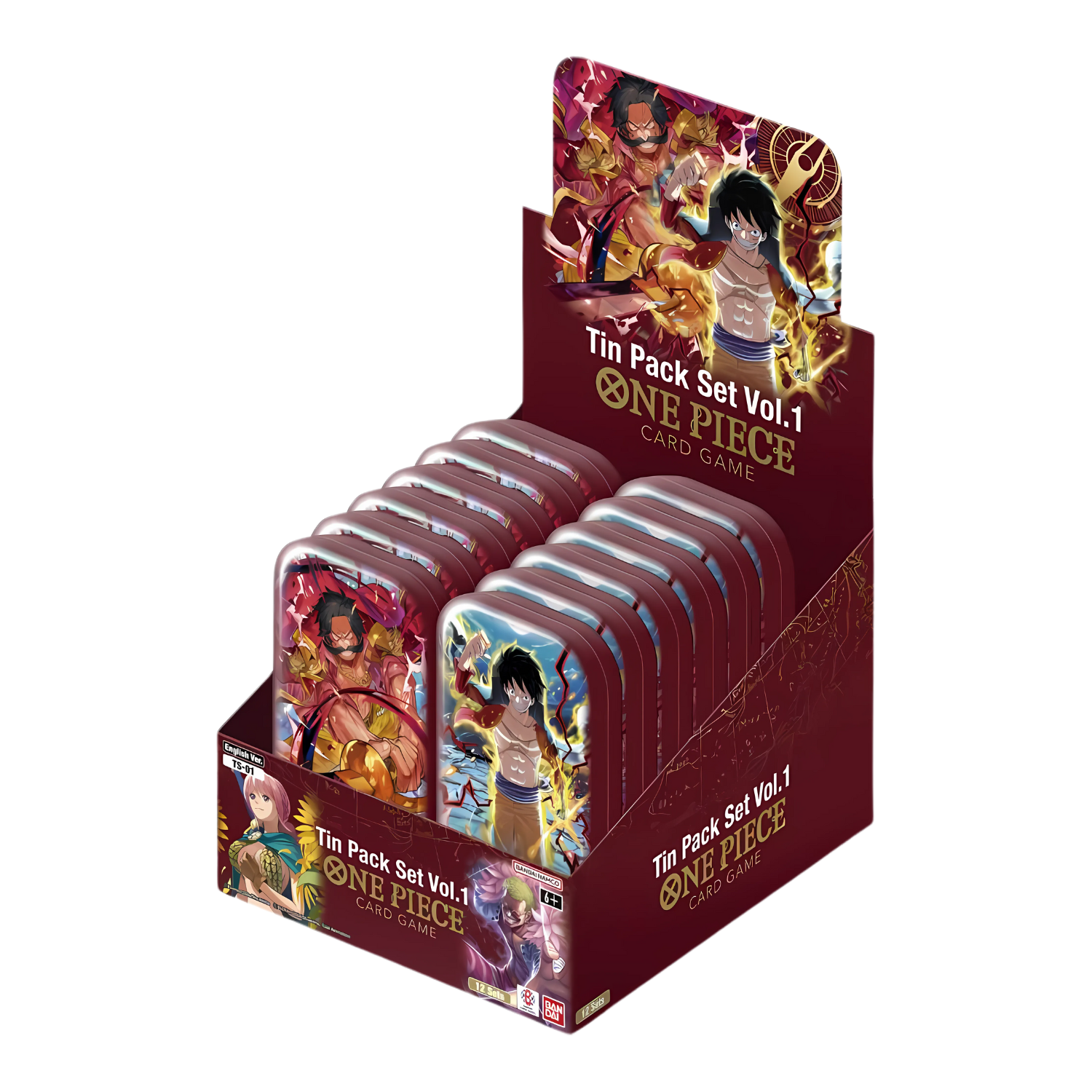 TCG - Case x12 Tin Pack Set TS-01 Vol.1 (EN)