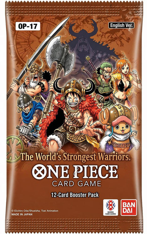 (Pre-Order) The World’s Strongest Warriors OP-17 Booster Box